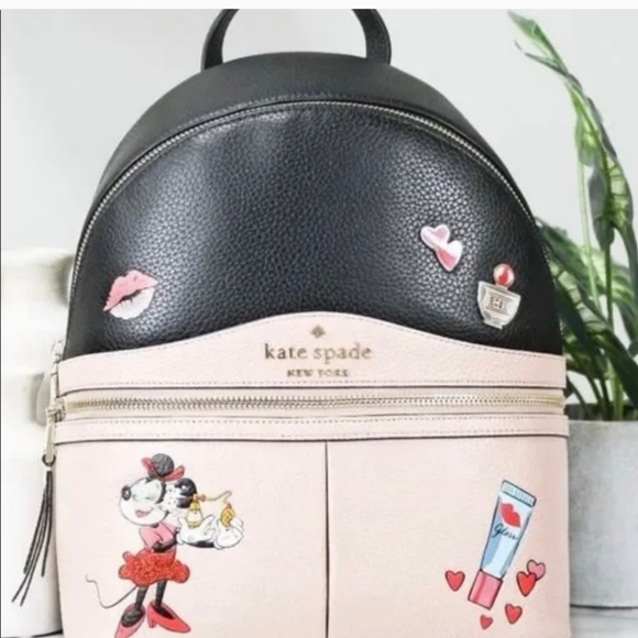 Kate Spade Disney Minnie Mouse Backpack - Like New - Picture 10 of 16